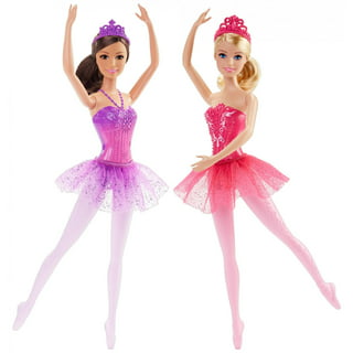 Barbie Ballerina Doll Blond Hair Mattel 2009 Pink And Orange Tutu