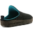 thumbnail image 3 of Asportuguesas Come Women's Chunky Rubber Cork Sole Slip On Slippers In Antracite Size 5.5/6, 3 of 6