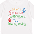 thumbnail image 4 of Inktastic Dj like Daddy Boys or Girls Long Sleeve Toddler T-Shirt, 4 of 5