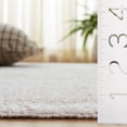 thumbnail image 6 of SAFAVIEH Easy Care Travis Diamond Area Rug, Ivory, 6' x 9', 6 of 12