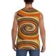 thumbnail image 4 of Fotbe Colorful Swirl Men's Camiseta sin Mangas Estampada para Hombres, Playera Casual para Gimnasio, Entrenamiento, Playa-Large, 4 of 7