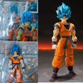 thumbnail image 1 of Figura de acción Dragon Ball Son Goku azul Super Blue Gokou zhangmengya PVC Regalo de cumpleaños, 1 of 1