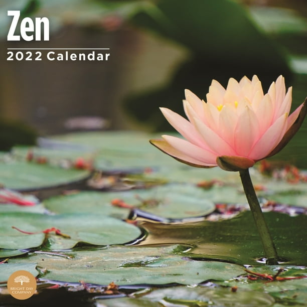 2022 Zen Wall Calendar By Bright Day, 12 X 12 Inch - Walmart.com
