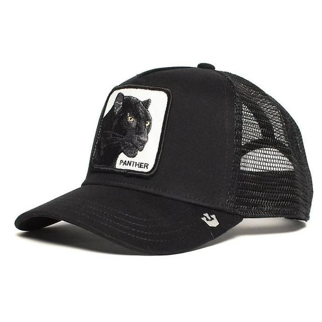 Panther Mesh Cap Gorra de béisbol de verano Trucker CapPanther Black- ACTIVE Biensenido a ACTIVE