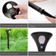 thumbnail image 5 of Luz solar para exteriores con sensor de movimiento impermeable, luces solares inalámbricas regulables, luz de seguridad para exteriores, foco solar LED, 2 piezas, blanco cálido para G, 5 of 5