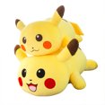 thumbnail image 4 of 40-70cm Pokemon Pikachu juguetes de peluche dibujos animados Anime gordo Pikachu muñeco de peluche suave relleno lindo muñeco elfo almohada regalo de cumpleaños para niños, 4 of 4