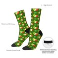 thumbnail image 4 of Lsque Happy St. Patrick's Day Printed Men's Crew Socks, Soft Durable Breathable Moisture-Wicking with Odor Control Cotton socks, 4 of 6
