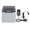Black - EU Plug, variant on Suodoka High Speed 80mm Thermal Receipt Printer with Auto Cutter, USB & Ethernet Port, 100-240V US Plug (8.27 inches / 21 cm)