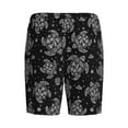 thumbnail image 2 of Lsque Turtle Mens Sleep Pajama Shorts,Short Pajama Pants, Cotton Ultra-Soft Knit-4X-Large, 2 of 9