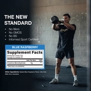 Raw Nutrition Essentials Creatine Monohydrate, Blue Raspberry, 50 Servings