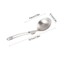 thumbnail image 3 of Camping Spoon Set, Folding Stainless Steel Outdoor Utensil, Compact Multifunctional Tableware for Hiking Backpacking, Dishwasher Safe Durable Picnic Cooking Accessories, 3 of 6