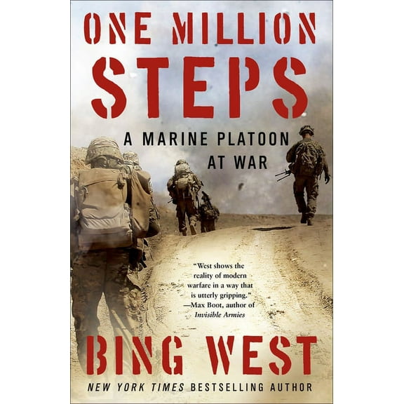 One Million Steps: A Marine Platoon at War, (Paperback)