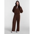 thumbnail image 3 of Avia Women's Plus Size Cropped Zip Hoody, Sizes 1X-4X, 3 of 8