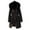 Black, variant on Parka Jacket Women Waterproof Lined Hooded Warm Winter Coat with Pockets for Daily Commute & Outdoor