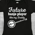 thumbnail image 4 of Inktastic Future Banjo Player Like Daddy Boys Baby Bodysuit, 4 of 5