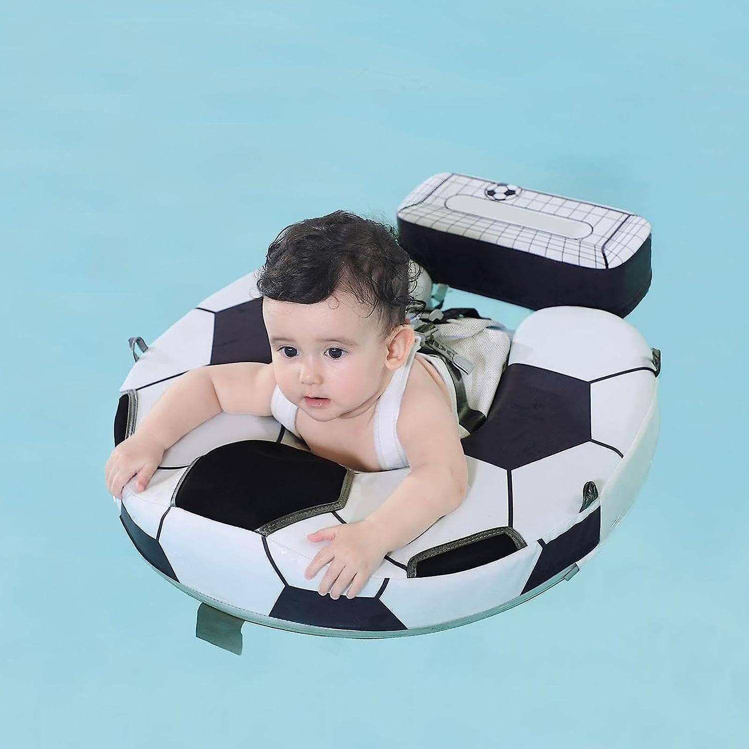 Child Pool Float With Sunshade And Tail Baby Swimming Float For Pool Non inflatable Swimming Pool Floats With Detachable Tail Sun Canopy For Girls Walmart