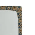 thumbnail image 2 of Ambesonne Vintage Fitted Sheet, Delicate Little Florets, Twin XL Size, Dark Blue Orange, 2 of 2