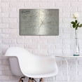 thumbnail image 5 of Luxe Metal Art 'Vintage St Louis Map v2' by Wild Apple Portfolio, Metal Wall Art, 24"x16", 5 of 8
