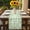 SpringGreen LightGreen, variant on Watercolor Floral Table Runner - 36 Inch Long, Kitchen Dining Table Runner Dresser Scarves, Spring Flowers Leaves Botanical Wood Grain Farmhouse Decor for Coffee Tables Wedding Party Banquet