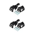 thumbnail image 1 of ZheElen 2pcs/set Advanced And Performance Motorcycle Fork Shoes Cover black 2Set, 1 of 6