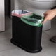 thumbnail image 5 of Cateissary Bote de basura para baño con amplia aplicación: delgado, menos espacio, papeleras para inodoro, espacio para dormitorio de gran Conjuntos de muebles de dormitorio Blanco, 5 of 6