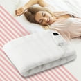 thumbnail image 1 of Costway Electric Heated Blanket Low-Voltage 5 Temperature Modes 8H Timer UL, 1 of 10
