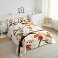 thumbnail image 3 of Manfei Wild Owl Bedding Comforter Set,Autumn Maples Twin Comforter Sets,Hello Fall Bedding Set For Boys,Microfiber Bedroom Decor Reversible,2pcs, 3 of 8