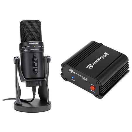 SAMSON G-Track Pro Studio USB Condenser Microphone Mic+Phantom Power Supply price history on PriceWatchPro