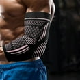 thumbnail image 3 of YYYTop Elbow Compression Sleeves - Elbow Brace for Tendonitis and Tennis, Elbow Support Sleeve for Men & Women Workout, Basketball, Volleyball, Weightlifting (Single), 3 of 3