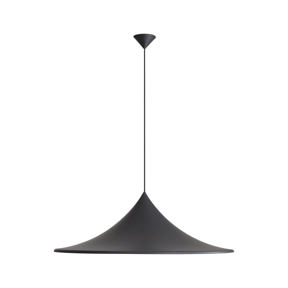 Golden Lighting Vistara 1-light 35in Pendant in Sand Black