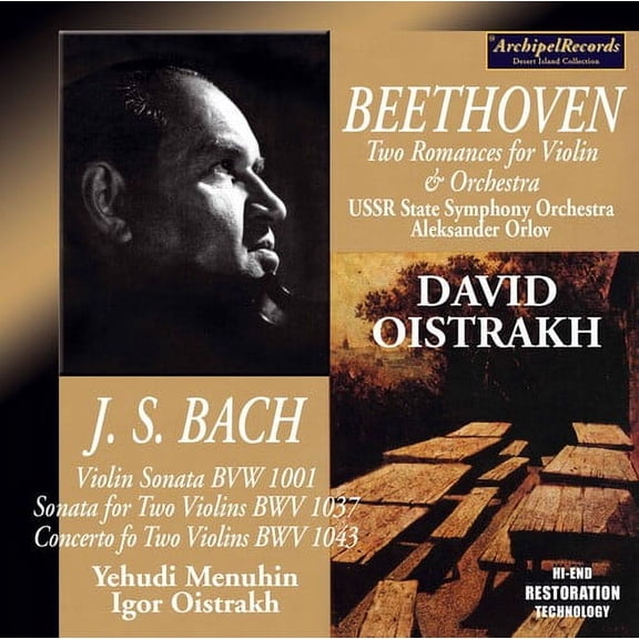 Bach,J.S. / Oistrakh - VLN Sonate BW 1001 Son - Music & Performance - CD