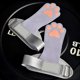 thumbnail image 1 of Dog Paw Shape Deadlift Strap Professional Non-slip Grip Wrist Band Fitness Palm Protector for Women, 1 of 5