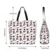 thumbnail image 5 of Disketp Pirate Theme Bolsa Tote Estampada para Mujer, Bolso de Hombro y de Mano para Compras y Viajes, 5 of 8