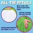thumbnail image 4 of ¡El disfraz es divertido! Mono para adulto con forma de animal con forma de sapo para Halloween, talla XL, 4 of 8