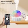 thumbnail image 4 of Anti Gravity Humidifier Humidificador Niebla Fría Con Altavoz Bt () Blanco, 4 of 9