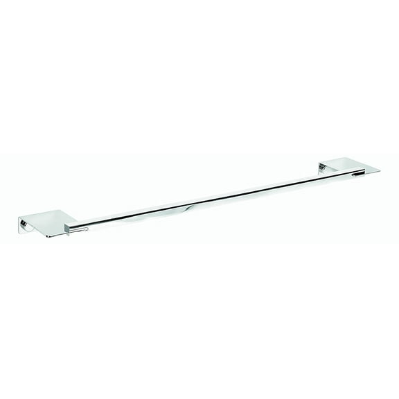 Sidney Polished chrome 14" small towel bar. Towel rail holder.