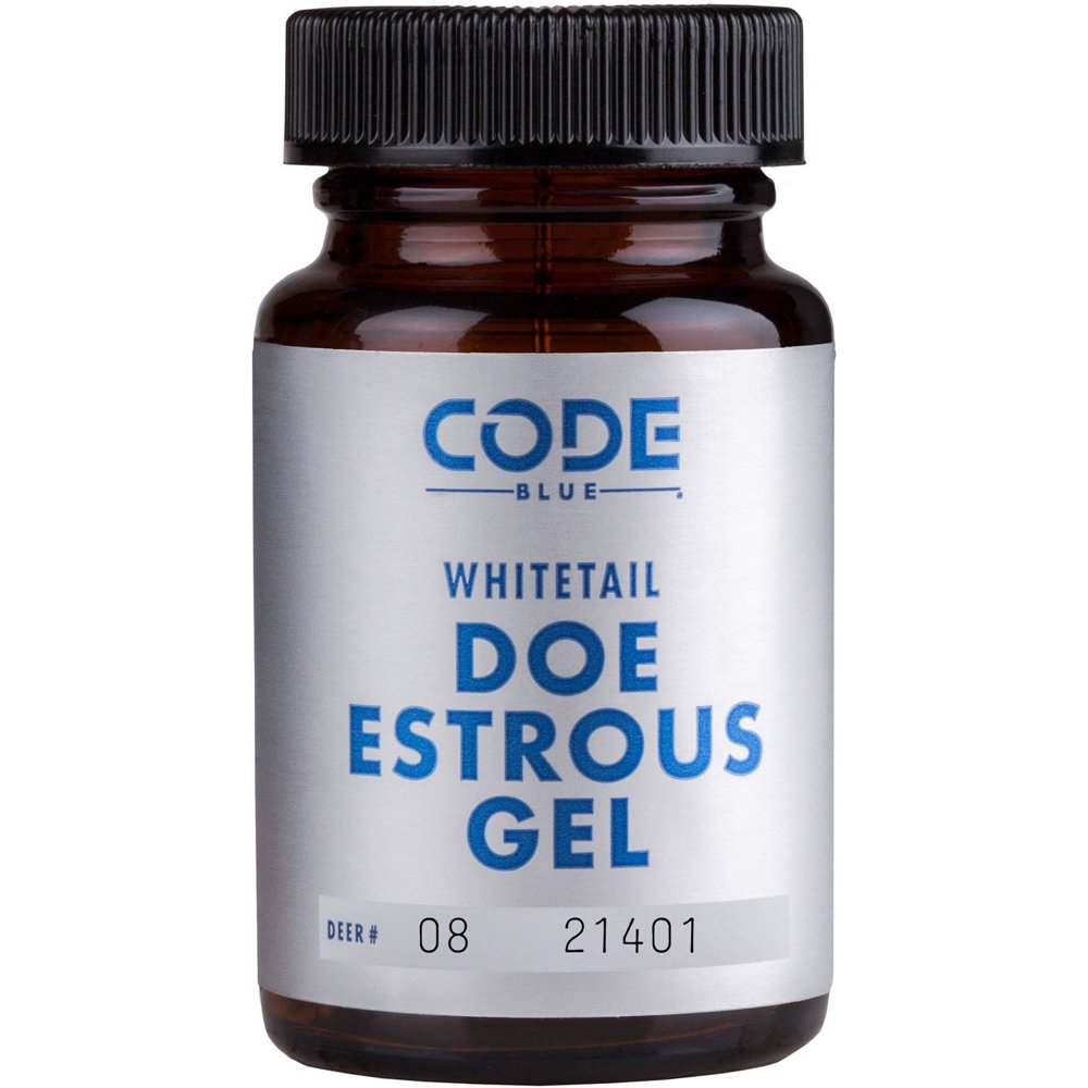 Code Blue Whitetail Doe Estrous Gel in 2 oz. bottle