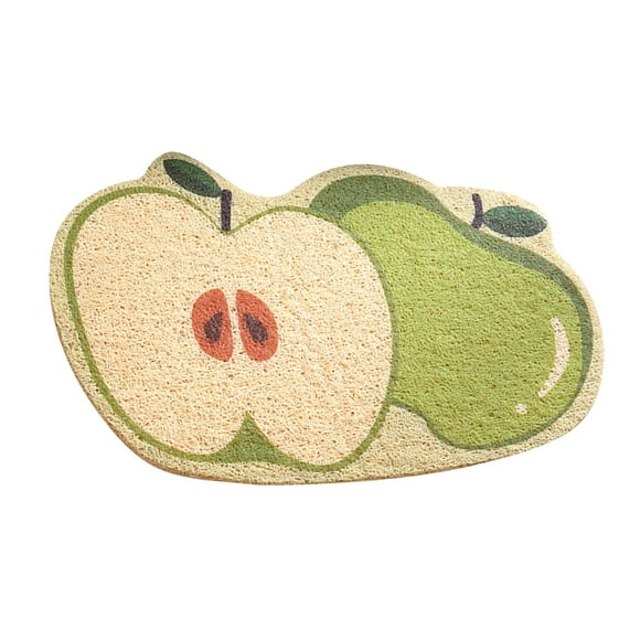 Cat Litter Mat,Cat Litter Mat Fruit Pet Food Catching Placemat Cat Mat Crafted with Care