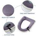 thumbnail image 3 of Cojín para asiento de inodoro, tapa de inodoro para baño, calentador de inodoro, se puede limpiar y reutilizar, tapa de inodoro fácil de instalar, 3 of 6