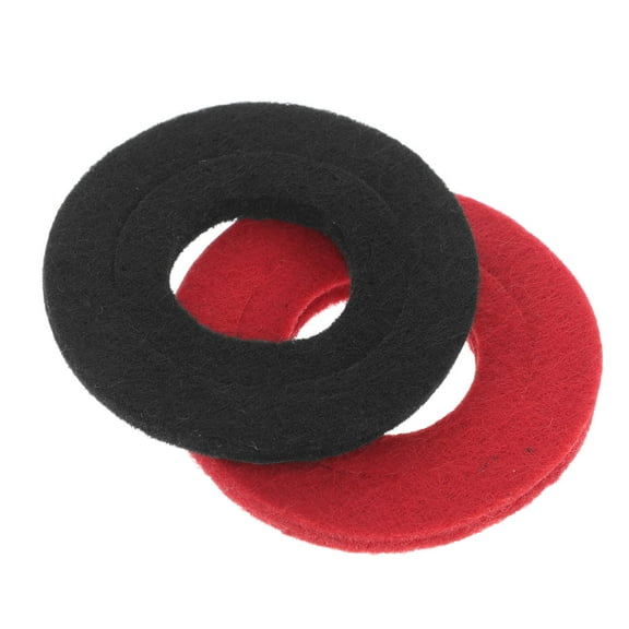 LABELEPH Durable Waterproof Felt Battery Terminal Protector Washers for Car Modifications 1 Pair
