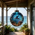 thumbnail image 5 of suore Christmas Decor, Christmas Ball Ornaments, 3.1in Underwater Sea Hanging Baubles, Animal Pattern Tree Decorations, Nautical Holiday Decor, Seasonal Home Ornament Collection Gifts, 5 of 7