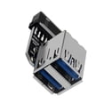 thumbnail image 2 of 20Pin to Dual USB3.0 Adapter Connverter Desktop Motherboard 19 Pin/20P Header to 2 Ports USB a Female Connector,PH21, 2 of 6