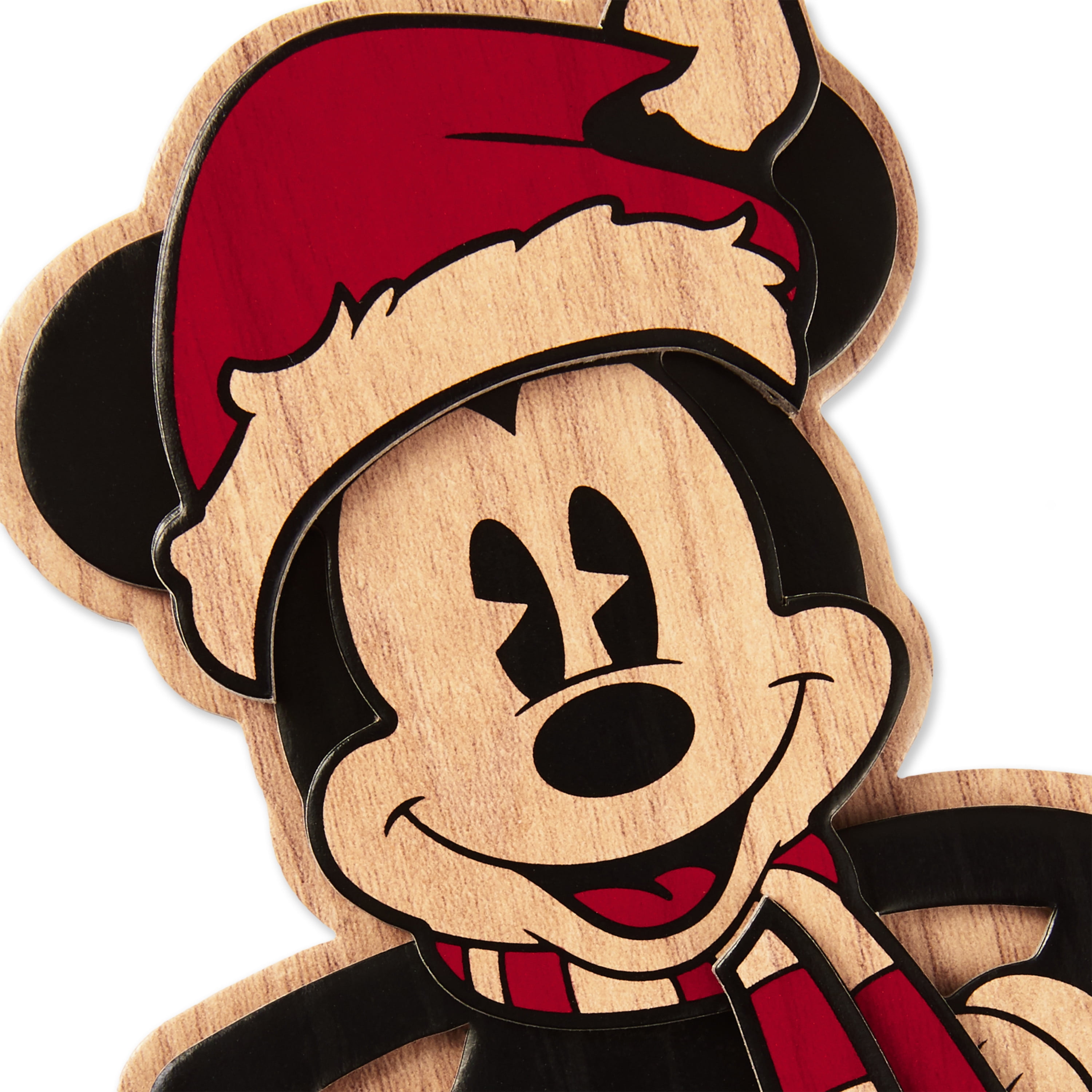 100 red and green Mickey Mouse head die cuts christmas decor party decor inspired confetti