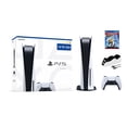 thumbnail image 1 of 2022 New 1.8TB PlayStation Disc Version Gaming Console with Upgraded Ultra Fast SSD, Wireless Controller, Ratchet and Clank & Mytrix Controller Charging Dock, 1 of 7