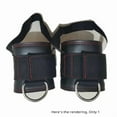 thumbnail image 3 of Adjustable Gym Shackles Ankle Straps Fitness Cable Machines Workout Ankle Weights Training Work on Legs Hips, 3 of 6