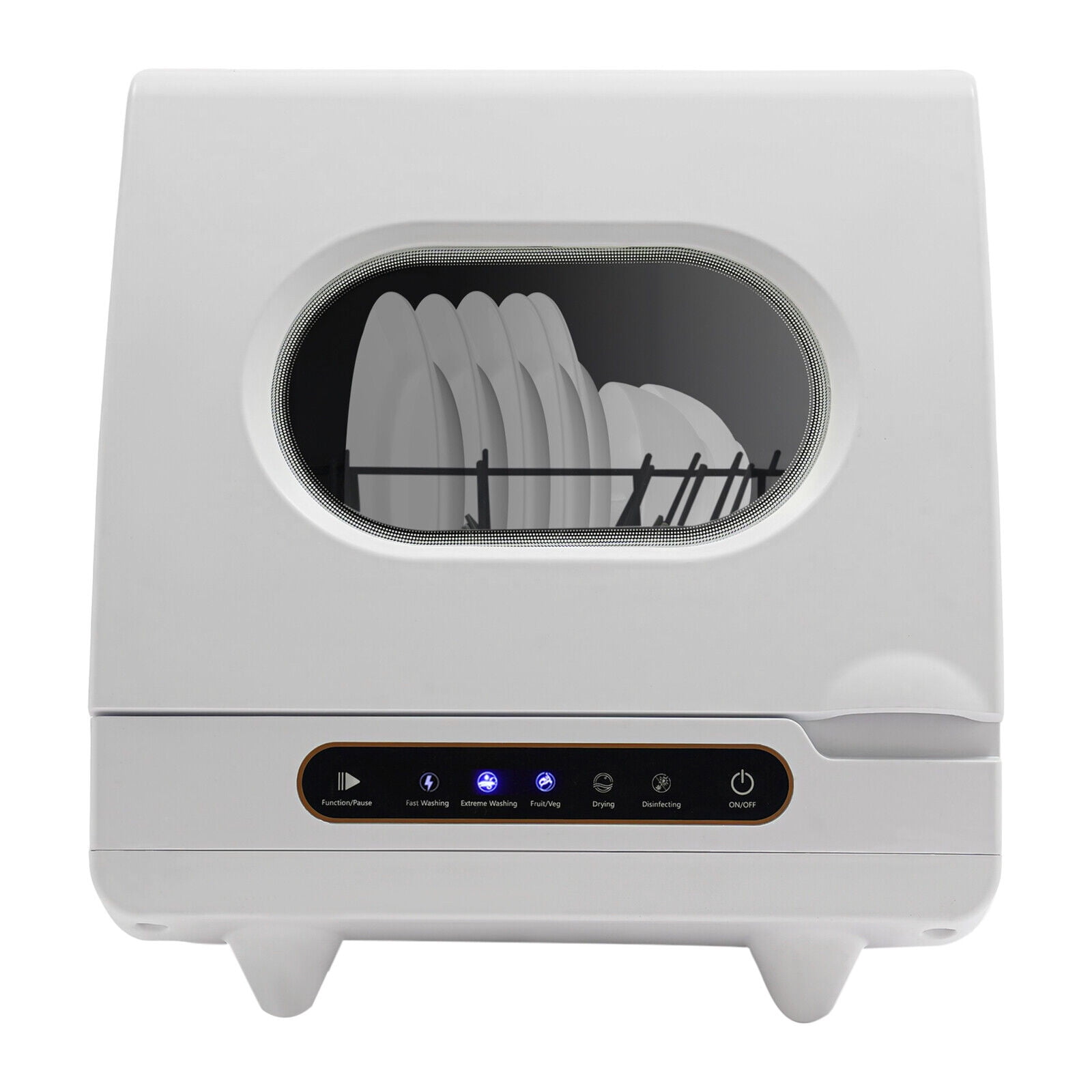 Mini Dishwasher COMFEE' Portable Countertop With 5L Built-in Water