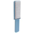 thumbnail image 4 of BOKYAN Double Sided Pet Hair Remover Brush with Storage Cover, Portable Electrostatic Clothes Lint Remover, Reusable Fuzz and Hairball Cleaning Tool for Laundry, Blue (9.84 in / 25 cm), 1 Count, 4 of 9