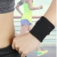 thumbnail image 4 of Wmhnj Cartera de muñeca con cremallera para entrenamiento, con bolsillo transpirable para correr y otros deportes: almacenamiento seguro para llaves, monedas y tarjetas. Banda antisudor, 4 of 8