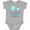 AC-Heather Grey, variant on My Cousin Whale-y Loves Me Boys or Girls Baby Bodysuit