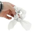 thumbnail image 5 of Unique Bargains 1 Pc Solid Rabbit Ears Scrunchies White, 5 of 5